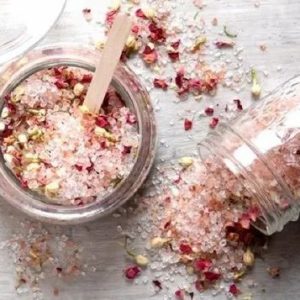 ROSE PETAL Natural Bath Salts (VEGAN)