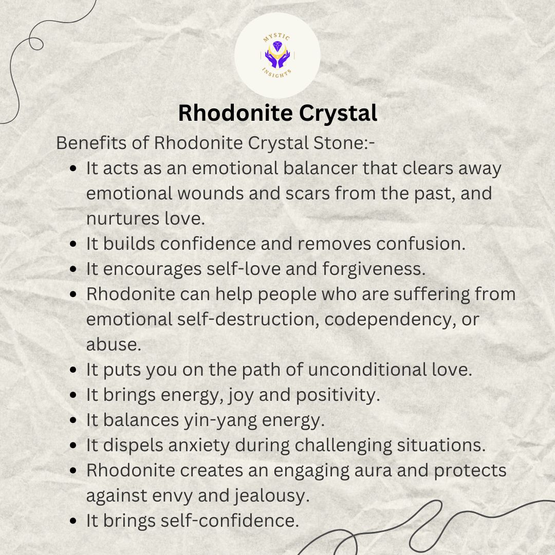 Rhodonite Round Stone Elastic Bracelet - Image 4