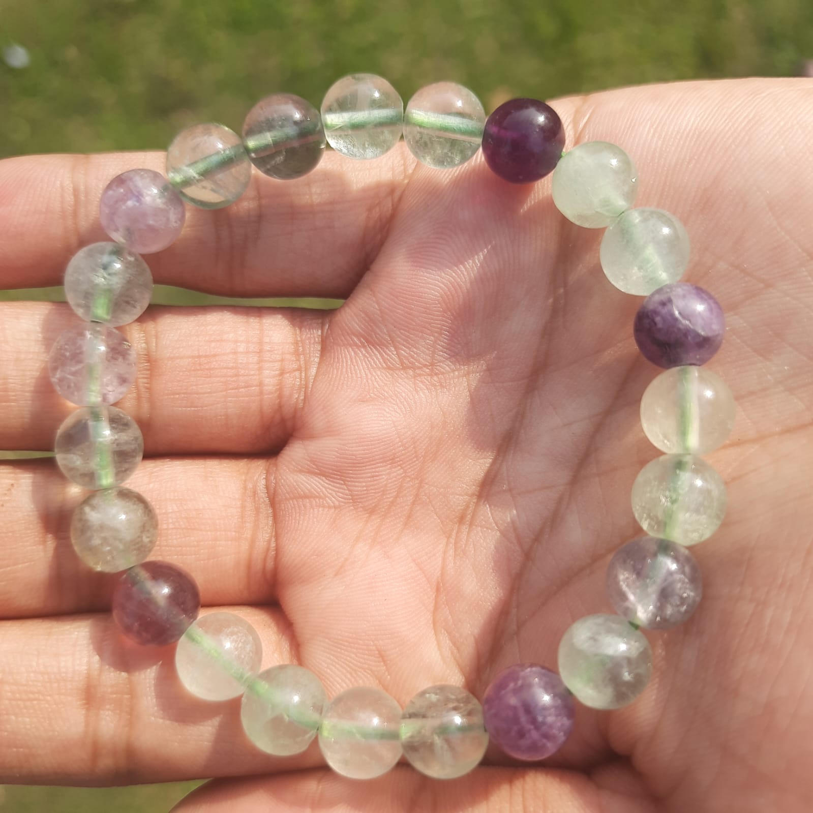 Multi fluorite Bracelet - Image 2