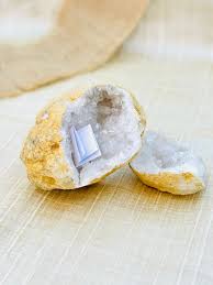 Wish Geodes | Wish come true| Manifestation| Clear Quartz Mini Geodes - Image 2